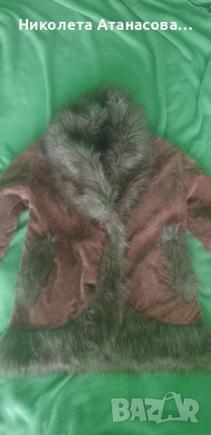 Кафяво яке, снимка 6 - Якета - 43865621