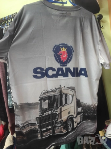 SCANIA тениски -големи размери, снимка 3 - Аксесоари и консумативи - 52423365