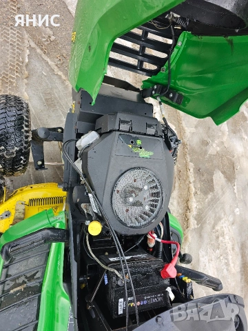 ТРАКТОРНА КОСАЧКА JOHN DEERE/KAWASAKI 18.K.C. X300R. ПЕРФЕКТНА , снимка 16 - Градинска техника - 53223272