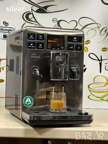 Кафемашина кафе автомат Saeco Exprelia , снимка 3 - Кафемашини - 53208151