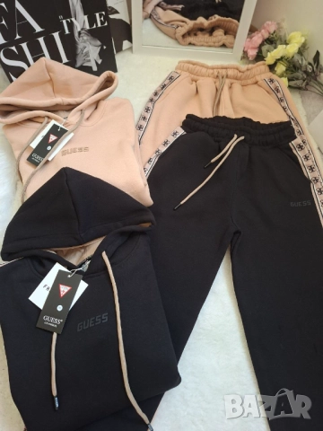 дамски ватиран екип guess