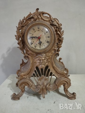 бароков каминен часовник, снимка 1 - Други ценни предмети - 42970567