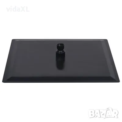 vidaXL Rainshower душ пита, инокс, 40x40 cм, квадратна, черна(SKU:147698), снимка 3 - Други - 49109453