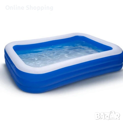 Голям надуваем семеен басейн - релакс и забавление за цялото семейство, снимка 4 - Басейни и аксесоари - 53345014