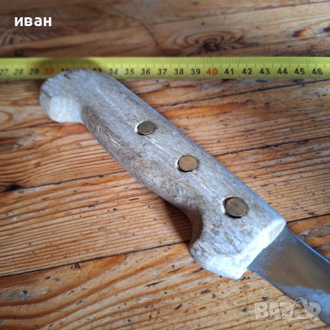Стар Транжорен Шведски нож Eskilstuna , снимка 5 - Ножове - 43424745
