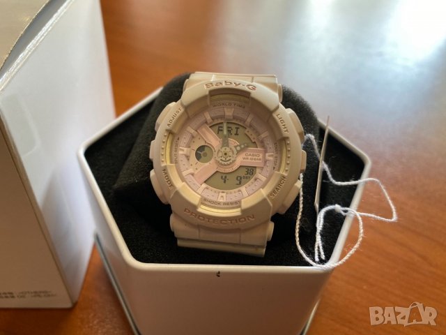 Часовник Casio BABY G WHITE, снимка 1 - Водоустойчиви - 32487374