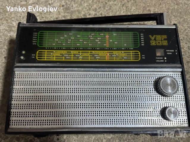Ретро радио VEF 206 VEF 204