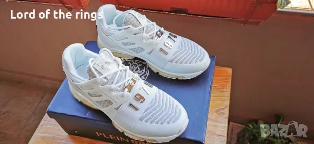 Оригинални маркови мъжки сникърси PHILIPP PLEIN SPORT - 40 номер, снимка 4 - Маратонки - 49992921
