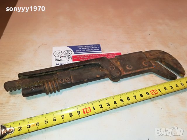стар раздвижен ключ от франция антика 0502231506, снимка 17 - Антикварни и старинни предмети - 39562685