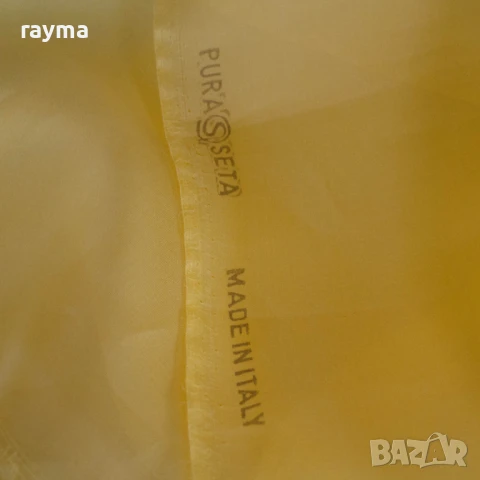 Плат Италианска дизайнерска копринена органза, снимка 6 - Платове и дамаски - 51365978