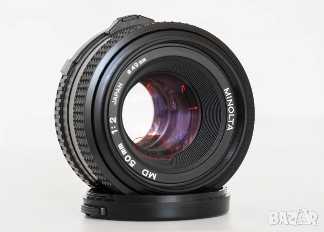 Продавам камера MINOLTA X-700 с обектив MINOLTA MD 50mm f/2, снимка 12 - Фотоапарати - 53581300