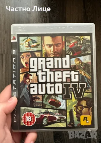 GTA IV - PS3 - Като Нова !!!, снимка 1 - Игри за PlayStation - 49546268