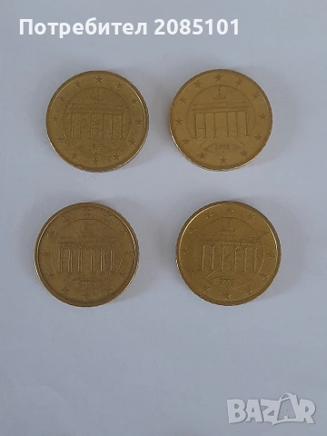 Колекционерски монети от 50 евро цента, снимка 2 - Нумизматика и бонистика - 53087516