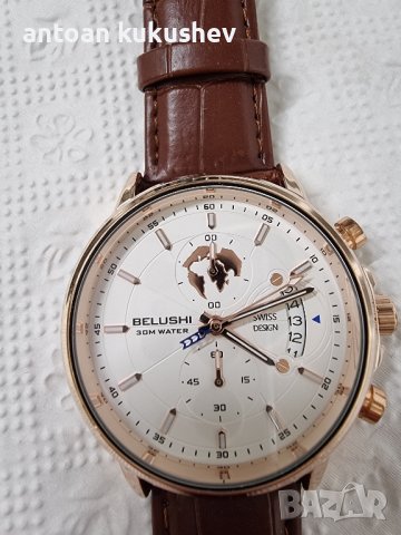 Страхотен часовник Belushi , снимка 2 - Мъжки - 43868270