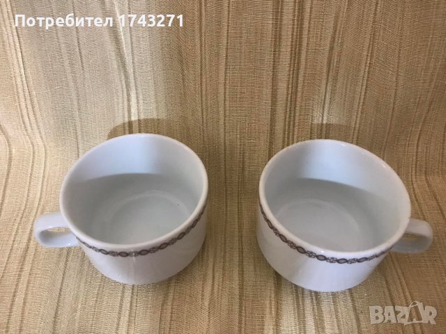 Порцеланови чаши произведени в ГДР, снимка 2 - Чаши - 37306079
