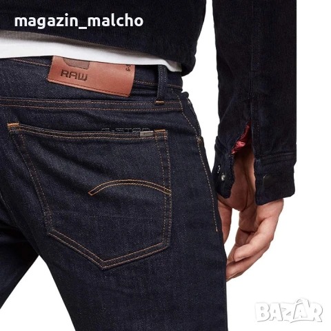 МЪЖКИ ДЪНКИ - G-STAR RAW 3301 SLIM; размери: W42 L36, снимка 3 - Дънки - 31964886