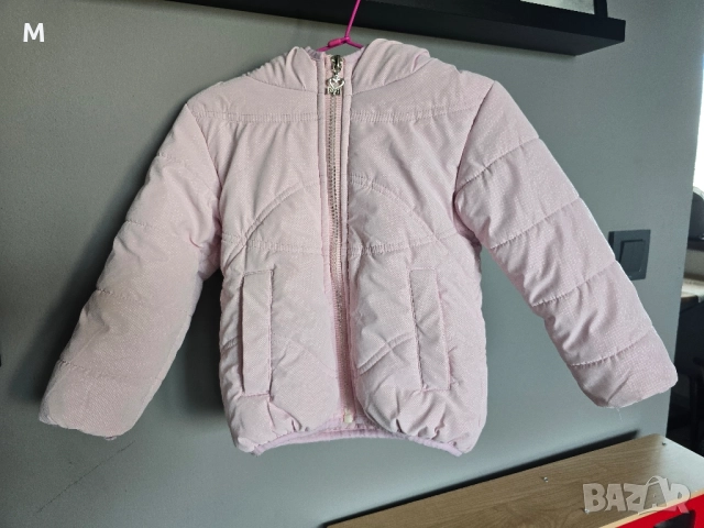 Детско яке в розов цвят