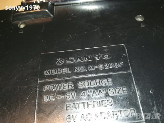 sanyo m-s200f stereo-made in japan-внос switzerland, снимка 16 - Радиокасетофони, транзистори - 28683558