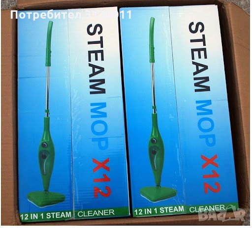 Хит Steam mop X12/Х10/X5 модел 2022 ПРОМО НОВИ Парочистачки +12м Гаранция 1500W, снимка 12 - Парочистачки и Водоструйки - 34915913