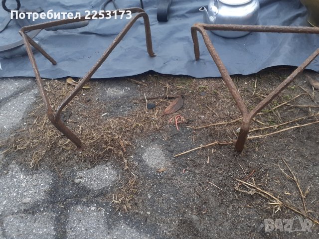 Ковани свещници за камина, снимка 9 - Декорация за дома - 42114129