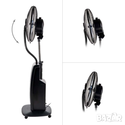 Вентилатор с водна мъгла 16"  7in1, 90W, мултифункционален, LED, дист. упр-е, снимка 5 - Друга електроника - 52098287