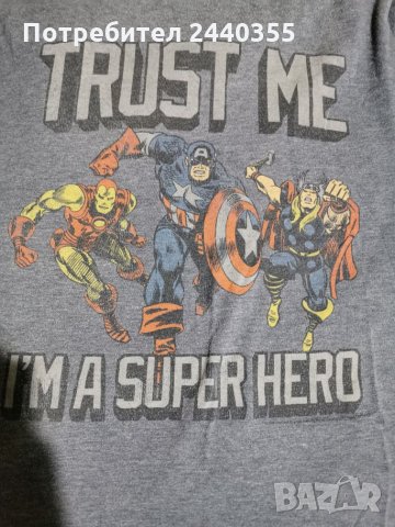 Мъжка блуза Marvel, снимка 4 - Тениски - 26751639