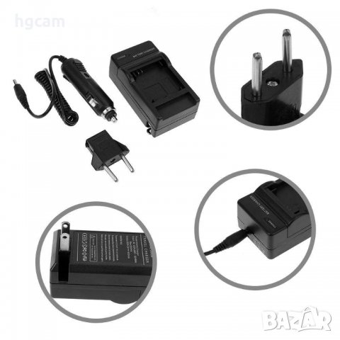 Зарядно за GoPro Hero 1/2, Единично, За батерии AHDBT-001/002, За 220V и за запалка на автомобил 12V, снимка 6 - Батерии, зарядни - 27843561