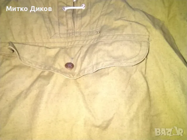 Анорак от соца в много добро състояние размер 48 или Л, снимка 2 - Екипировка - 47750614