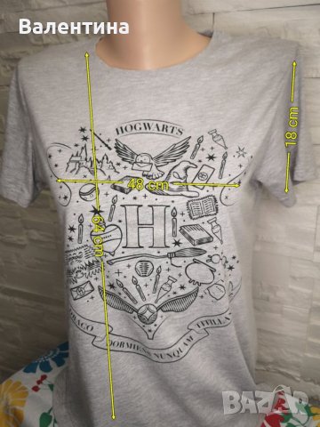 Harry Potter унисекс тениска, M, L, XL, снимка 2 - Тениски - 36887598
