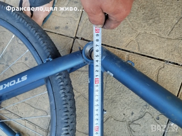26 цола алуминиева рамка за велосипед колело на снимките е с 27.5 цола капла, снимка 4 - Части за велосипеди - 50842755