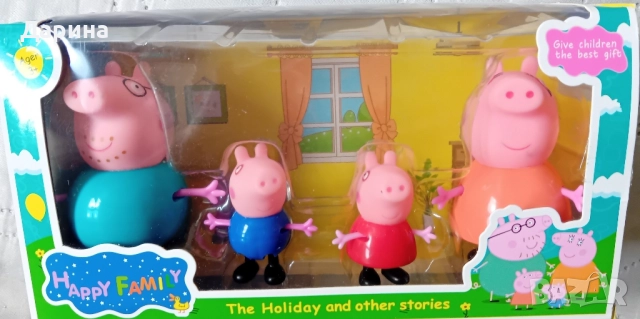 Семейството на Пепа, снимка 3 - Фигурки - 40538081