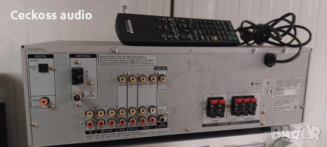 Ресивър SONY STR-DE495P с дистанционно , снимка 5 - Ресийвъри, усилватели, смесителни пултове - 52025046