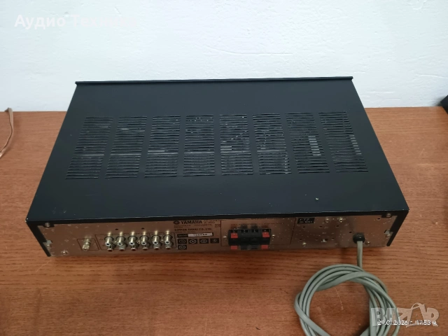 Компактен стерео усилвател Yamaha A-400. Перфектен с прекрасен звук! Изпращам видео. , снимка 13 - Ресийвъри, усилватели, смесителни пултове - 53291189