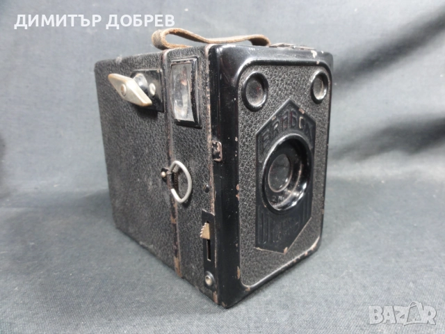 СТАР РЕТРО ФОТОАПАРАТ ZEISS IKON ERABOX BOX CAMERA GERMANY, снимка 3 - Антикварни и старинни предмети - 52673849