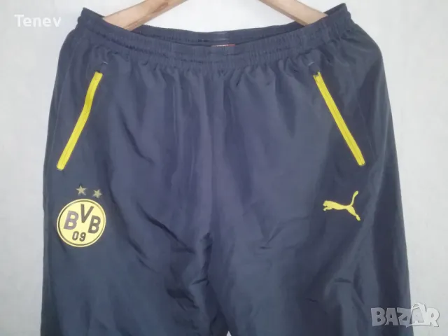 Borussia Dortmund Puma оригинално долнище анцуг размер L Борусия Дортмунд , снимка 3 - Спортни дрехи, екипи - 49508325