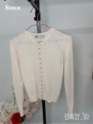 Жилетка Zara, размер М, но е подходяща и за S, снимка 2 - Жилетки - 49456365