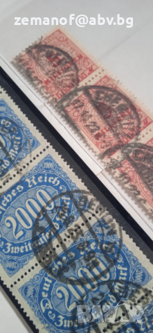 Марки Германия ленти, снимка 2 - Филателия - 52569611