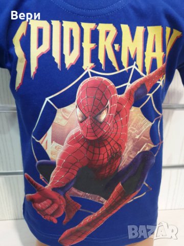 Нова детска тениска с трансферен печат Спайдърмен (Spider-Man), снимка 2 - Детски тениски и потници - 28452271