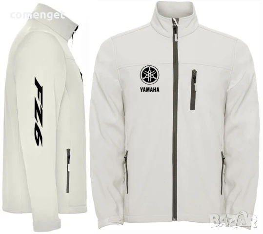 Softshell / софтшел якета ЯМАХА YAMAHA R1, R6, AEROX, FZX! 5 цвята!, снимка 6 - Якета - 50680720