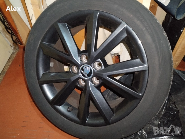 Джанти 16" Skoda Fabia, Rapid Джанти 5 100 16" Skoda Fabia, Rapid, снимка 8 - Гуми и джанти - 52887524