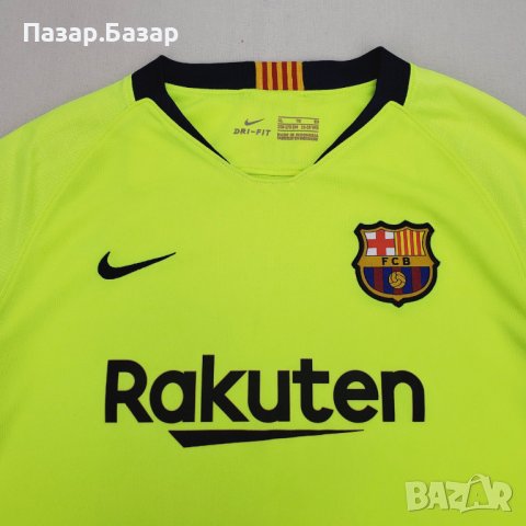 Nike Kids 919236-703 Barcelona Barca Барселона Тениска за Момче 13-15 (Мъжка XS), снимка 3 - Тениски - 42995465