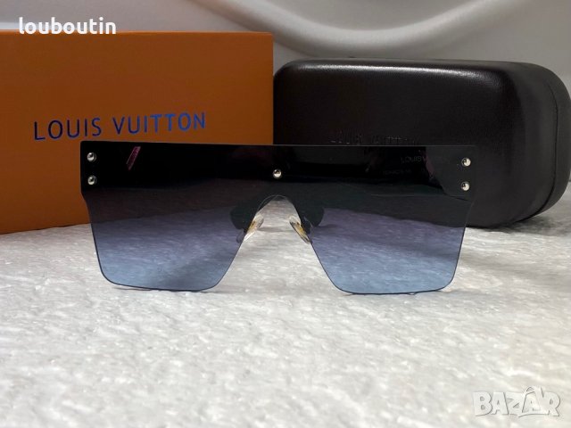-25 % разпродажба  Louis Vuitton 2023 висок клас мъжки слънчеви очила маска, снимка 6 - Слънчеви и диоптрични очила - 38999948