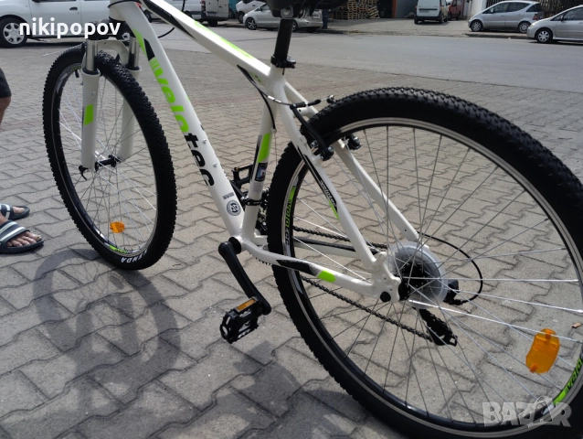 SPRINT Алуминиев велосипед 29" Velotec PRO бял/зелен, снимка 9 - Велосипеди - 53563818