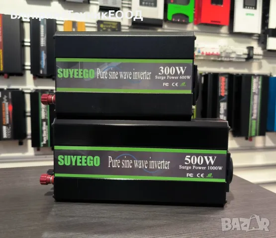 500/1000W инвертори SUYEEGO с пълна синусоида 12V, снимка 4 - Друга електроника - 42930859