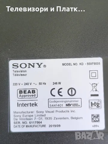 Sony Kd-55XF9005 1-983-249-52 1-474-715-12 APS-419 18y_shu11a2h2a4v0.0 