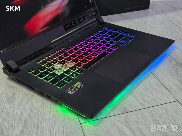 Ryzen 7|2K-165Hz|RTX3060|1TB-SSD|16RAM rog strix лаптоп laptop gaming гейминг рог стрикс, снимка 4 - Лаптопи за игри - 53588125