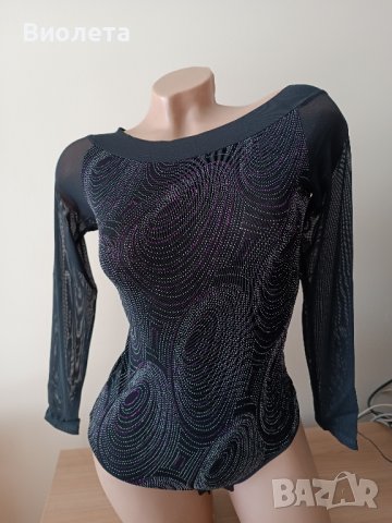 Боди с дълъг ръкав