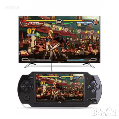 Конзола за игри с 8 GB памет, 4,3 инча дисплей  PSP21, снимка 5 - Други игри и конзоли - 51345502