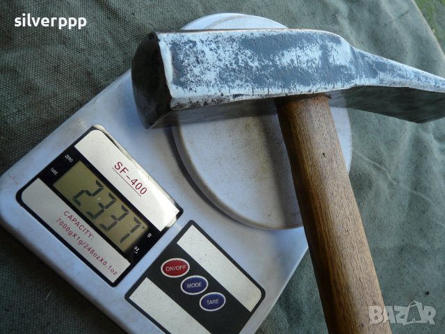 Стар немски каменарски чук - 239 , снимка 5 - Други инструменти - 43479485