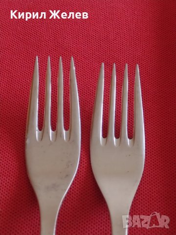 Две стари вилици от соца НЕРЪЖДАВЕЙКА перфектно състояние за КОЛЕКЦИЯ ДЕКОРАЦИЯ БИТОВ КЪТ 35268, снимка 3 - Други ценни предмети - 43814781